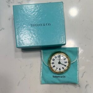 Vintage Tiffany & Co. travel alarm clock